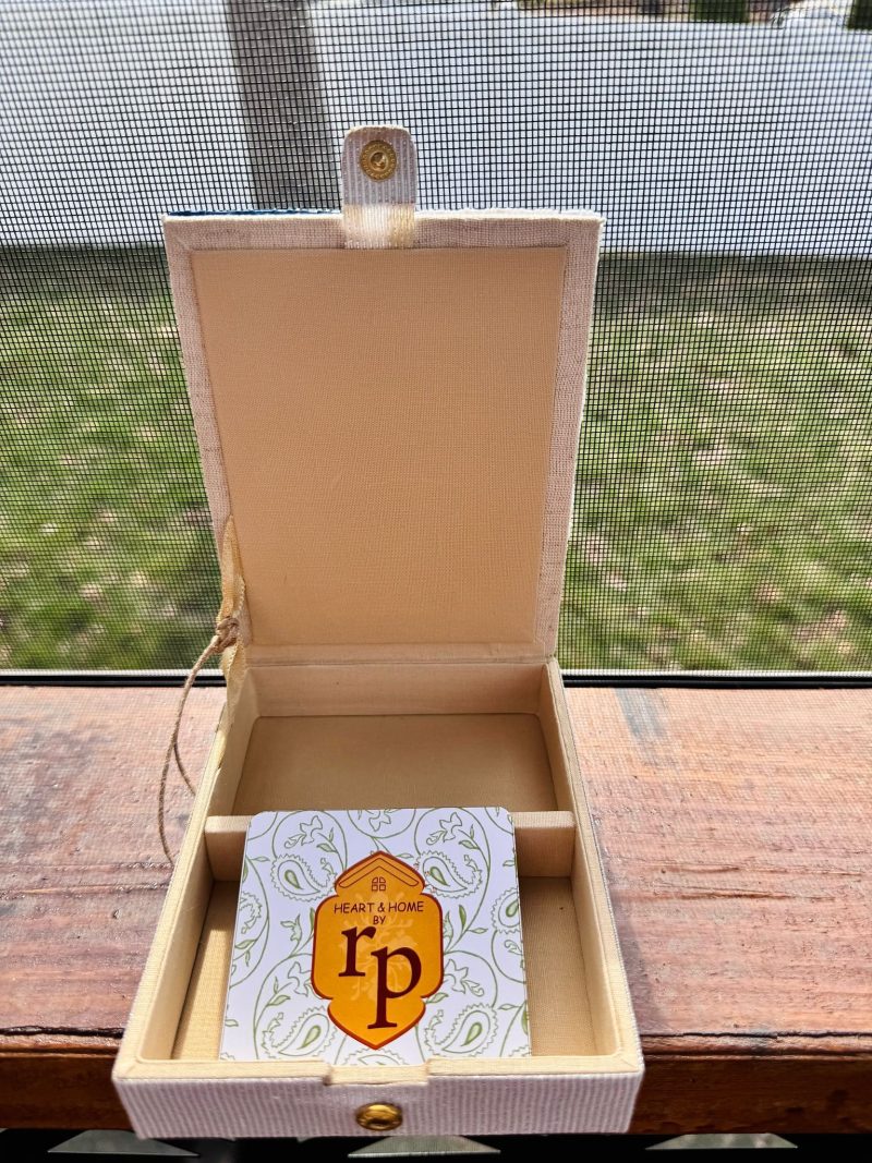 Beaded Cards Box